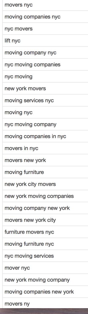 new york moving company and movers